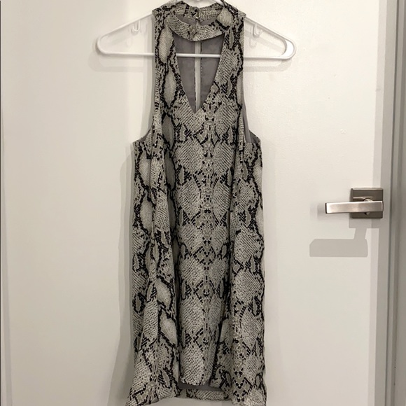 Snake print dress - Picture 1 of 4